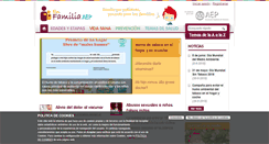 Desktop Screenshot of enfamilia.aeped.es